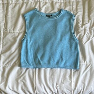 Light Blue Sweater Vest